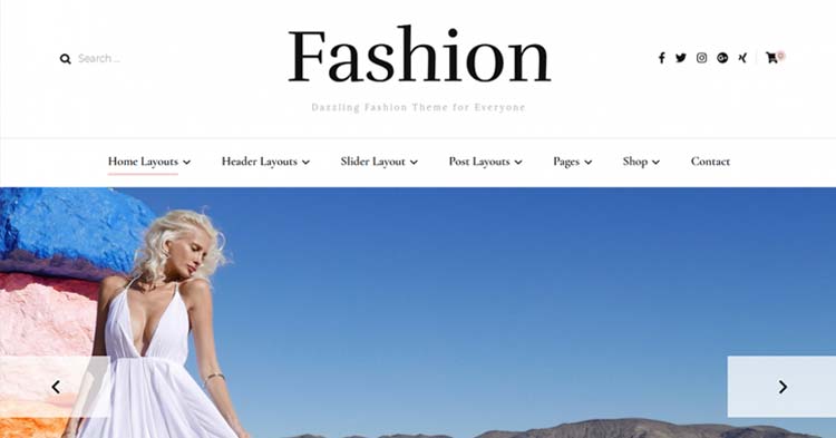 Download Blossomthemes - Blossom Fashion Pro WordPress Blog Theme