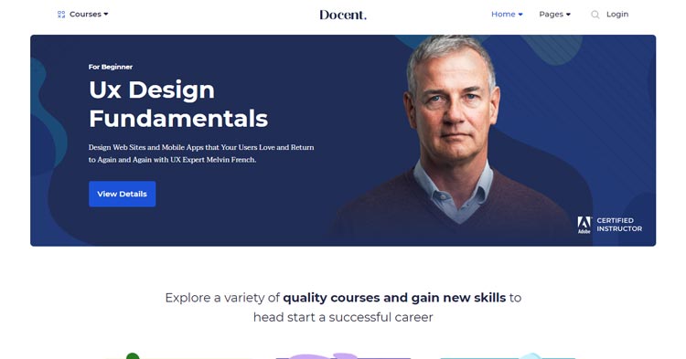 Download Themeum - Docent Pro WordPress LMS Theme For Solo Teachers