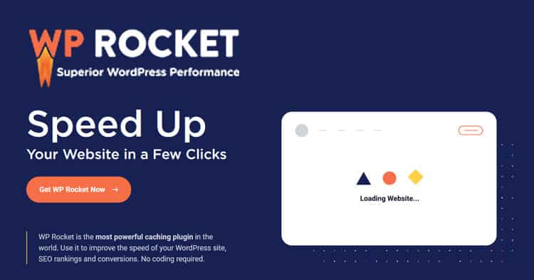 Download WP Rocket WordPress Website Speed Up Plugin